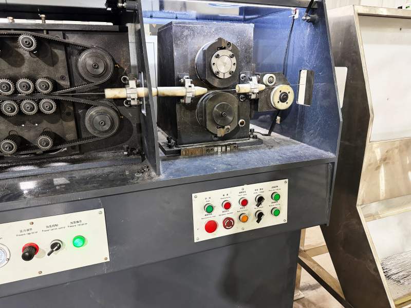 Welding wires production cutting process equipment